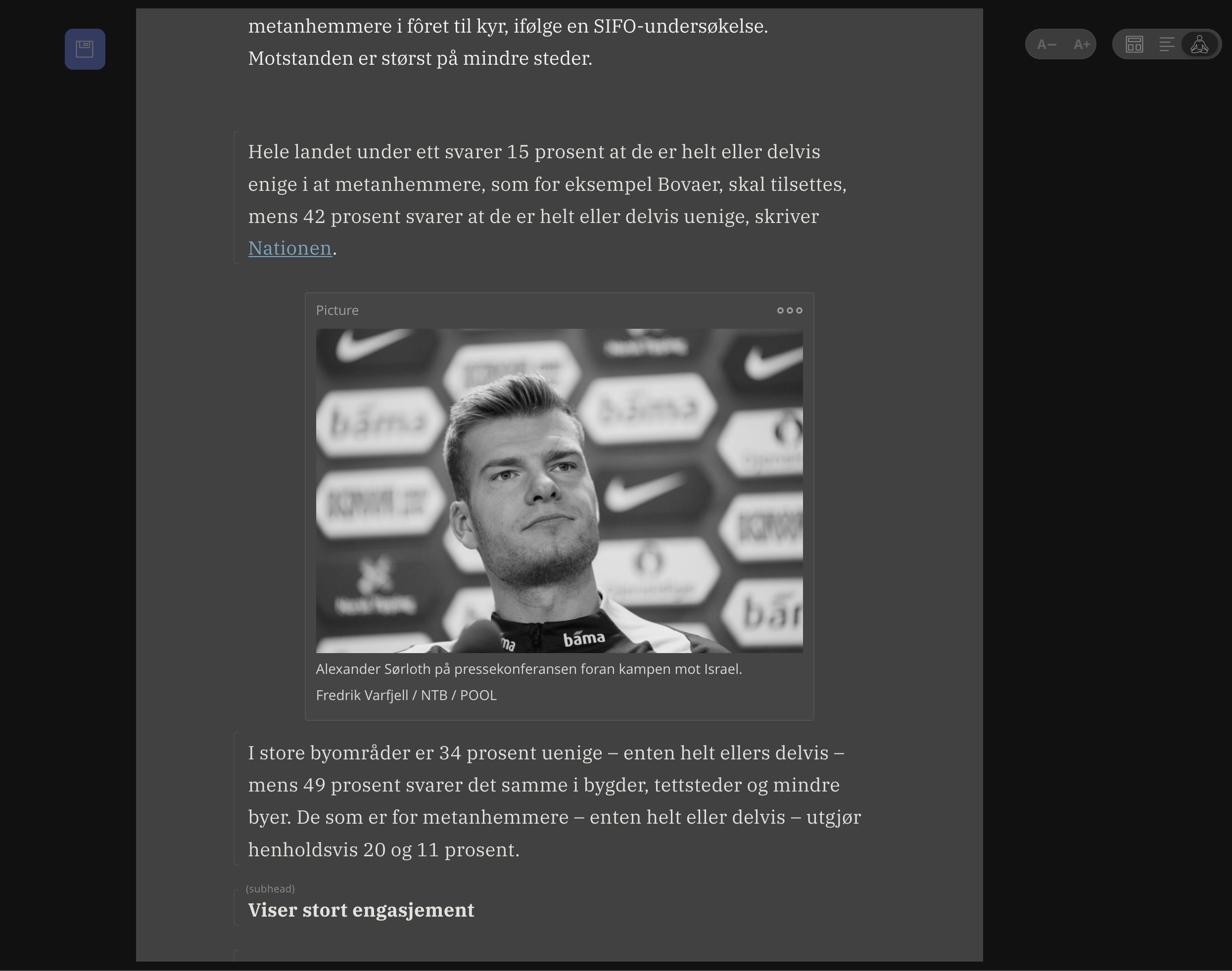 DrPublish dark mode